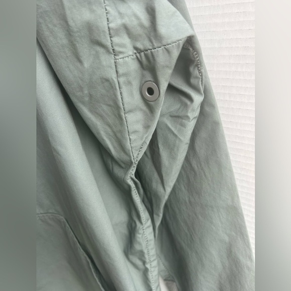 Jnby Anorak Jacket Outdoor Waterproof Hood military green oversized - Picture 6 of 11